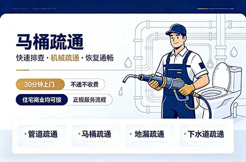 市南马桶疏通