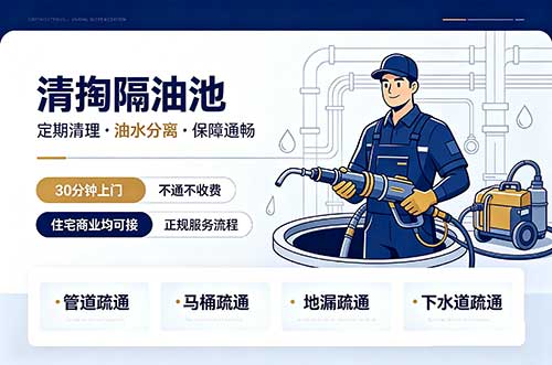 市南清掏隔油池