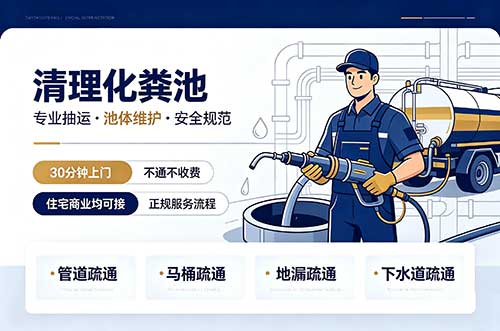 市南清理化粪池